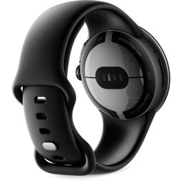 Google Correa para Smartwatch Pixel Watch S/L Obsidian de Acero Inoxidable - 2 Piezas