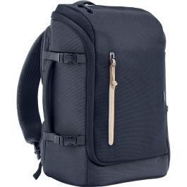 HP Mochila de Viaje para Portátil 15.6 Pulgadas Azul, 25 Litros, Espaciosa y Expandible, con Múltiples Compartimentos para tus Viajes