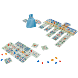 Horrible Guild HG230 Juego Mesa Railroad Tiles Juego de Tablero 1-4 Jugadores Español