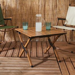 Home Deco Factory Mesa de Camping Plegable 58x60x44 cm