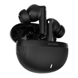 4smarts SkyBuds Pro ANC Auriculares True Wireless con Cancelación de Ruido Activa, Bluetooth 5.4, Negro