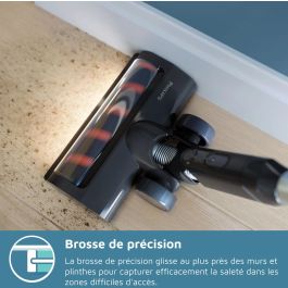 Philips XC3033/01 Aspiradora Vertical Inalámbrica PowerCyclone 8 Hasta 60 Minutos Duración Batería Verde Cargo