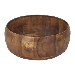 Home Deco Factory Ensaladera de Madera de Acacia, Diámetro 25 cm
