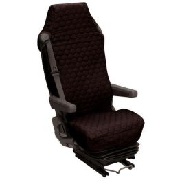 Funda universal para asiento de camioneta de algodón acolchado negro