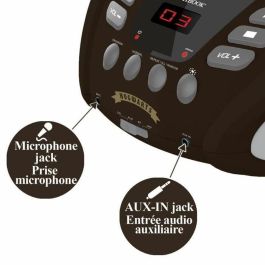 Lexibook Harry Potter Reproductor de CD Bluetooth 5.0 Portátil CD/CD-R/CD-RW con Efectos de Luz y Función Programar/Repetir para Niños