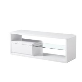 DKD Home Decor Mueble TV Moderno Blanco 140 x 40 x 50 cm Precio: 177.50000015. SKU: B12QMR33NZ