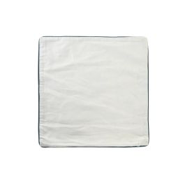 DKD Home Decor Funda Cojín Decorativa Tropical Verde Rosa de Poliéster 50x50 cm con Cremallera Oculta para Salón o Dormitorio