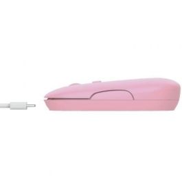 Trust Ratón Inalámbrico Ultrafino Puck 800-1200-1600 DPI Ambidiestro Recargable Rosa Trust Ratón Inalámbrico Ultrafino Puck 800-1200-1600 DPI Ambidiestro Recargable Rosa