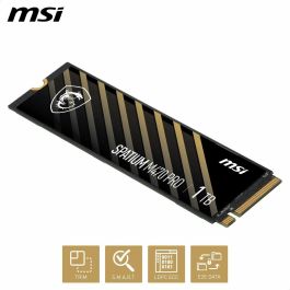 MSI Spatium M470 PRO 1TB PCIe 4.0 NVMe M.2 SSD 3D NAND - Lectura 6000MB/s, Escritura 5000MB/s