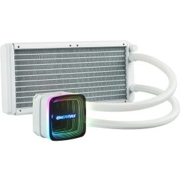 Enermax ELC-AQFA240-SQA-W Refrigeración Líquida AIO 240mm para CPU, Intel LGA 1700/AM5/AM4, Blanco, ARGB