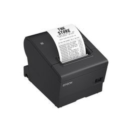 Epson TM-T88 VII Impresora de Tickets Térmica, Ancho Papel 80mm, USB-Ethernet, Negra