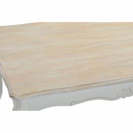 Mesita Auxiliar Tradicional DKD Home Decor Blanco Natural 60 x 50 x 120 cm Mesita Auxiliar Tradicional DKD Home Decor Blanco Natural 60 x 50 x 120 cm