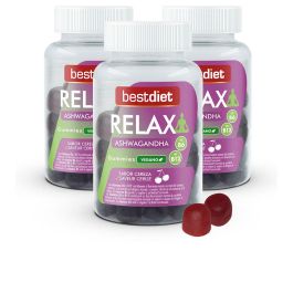 Best Diet RELAX ASWAGANDHA gummies Cereza 60 u - Gomitas de Ashwagandha para el estrés y la relajación, apoyo emocional y energético, veganas y bajas en azúcar Precio: 4.9900004. SKU: B1CG9AKZ8E