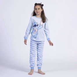 Cerdá Pijama largo Stitch single jersey para niño 10 años