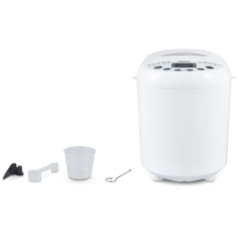 Medion 50073723 Máquina de Hacer Pan, 550 W, 19 Programas, Hublot, Blanco