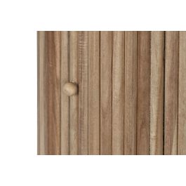 DKD Home Decor Mesa Ovalada Comedor Balines Natural Madera Paulownia y MDF 180 x 90 x 75 cm