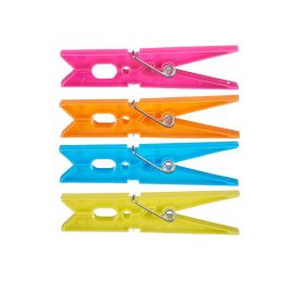 Arte Regal Set de 24 Pinzas de Plástico Grandes, 15x29x4.5 cm, Varios Colores (24 Unidades) Arte Regal Set de 24 Pinzas de Plástico Grandes, 15x29x4.5 cm, Varios Colores (24 Unidades)