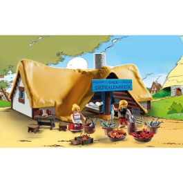 Playmobil Asterix La Cabaña de Ordenalfabetix Set de Juego para Niños