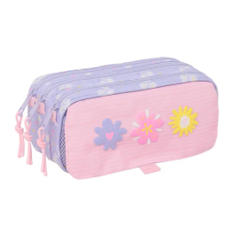 Safta Estuche Portatodo Triple Big Bouquet 100x215x80 mm Precio: 18.8899997. SKU: B1AXZFPDXG