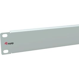 EQUIP 327531 Panel ciego 1U Acero Gris claro Blanco
