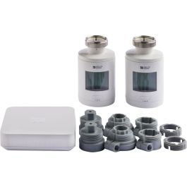 Delta Dore 6050664 Válvulas Termostáticas para Radiador y Caja de Conexiones - Paquete Conectado TRV 1.0