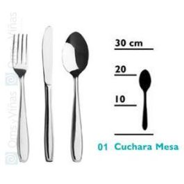 Cruz de Malta Cuchara de Mesa Lucía, Acero Inoxidable Grabado, Largo 198 mm, Colección Lucía, no apta lavavajillas (Set de 12) Precio: 3.4122. SKU: B187F4NL3H