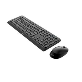 Teclado y Ratón Philips SPT6407B/16 Negro Qwerty US