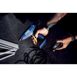 Rapid BGX500 Pistola de pegamento 18V a batería, 900 g/h, con Maletín, Batería 2.5Ah y Cargador