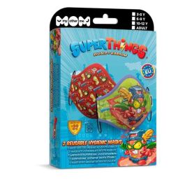 Super Zings Mask-3 Mascarilla Higiénica Premium Infantil para Niños y Niñas Talla 3-5 Años Super Zings Mask-3 Mascarilla Higiénica Premium Infantil para Niños y Niñas Talla 3-5 Años