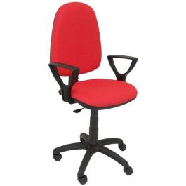 Piqueras y Crespo Silla de oficina ergonómica Ayna, asiento y respaldo acolchados en tejido BALI rojo, modelo 04CPBALI350BGOLF Precio: 119.50000051. SKU: S5702080