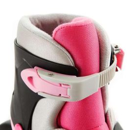 Patines 4 en linea rosa ajustable talla m ( 35/38)