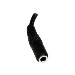 Cable Audio Jack (3,5 mm) a 2 RCA Startech MUFMRCA Negro 0,15 m