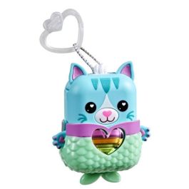 Hasbro HASG2208ES0 Nano-mals Pawtricia la gatita azul, juguete interactivo de bolsillo con más de 70 reacciones