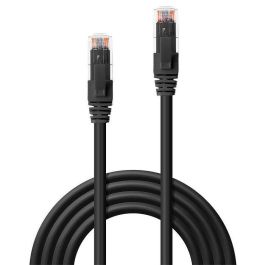 Lindy 1m Cat.6 U/UTP LSZH Cable de Red Negro