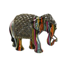 DKD Home Decor Figura Elefante Multicolor Indi Pop Moderno 14 x 22 x 31 cm Precio: 32.99000023. SKU: B1ETTMGY6F