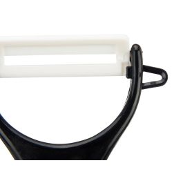Set Pelador y Cuchillo de Plástico Negro Kinvara - 14x23x2 cm (24 Unidades) Set Pelador y Cuchillo de Plástico Negro Kinvara - 14x23x2 cm (24 Unidades)