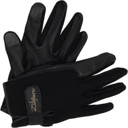 Zildjian Guantes Batería Touchscreen M - Piel Suave, Transpirables, Ajustables para Teléfonos y Tablets