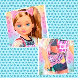 Famosa Naca0000 Conjunto de Ropa Muñeca Nancy A Trendy Look Day con Diadema y Bolso Famosa Naca0000 Conjunto de Ropa Muñeca Nancy A Trendy Look Day con Diadema y Bolso