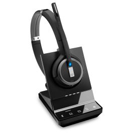 EPOS Auriculares Inalámbricos DECT Impact SDW 5066T Binaurales Oficina/Centro de Llamadas Negro