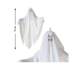Fantasma Halloween Terror White 75 cm con Cara para Decoración Precio: 1.79000019. SKU: B1AEHT23TR