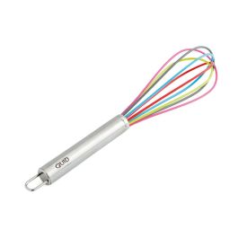 Quid Batidor de Varillas de Silicona Renova Silic 25 cm, Mango de Plástico Color Acero, Apto para Lavavajillas Precio: 2.50000036. SKU: S2701472