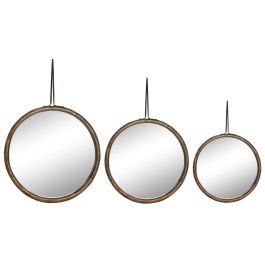 Espejo de pared Home ESPRIT Natural Tropical (3 Piezas) Precio: 50.49999977. SKU: B1JV9BCPNV