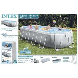Piscina prism frame oval 610x305x122 cm(c/bomba f Piscina prism frame oval 610x305x122 cm(c/bomba f