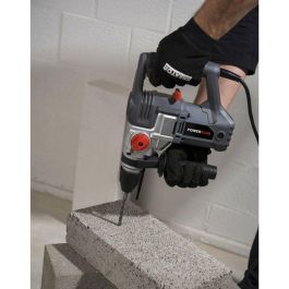 Powerplus POWE10060 Martillo Rotativo 3 Funciones: Taladro Percutor, Perforador y Perforación 900W SDS Plus 4.2J 26mm Hormigón