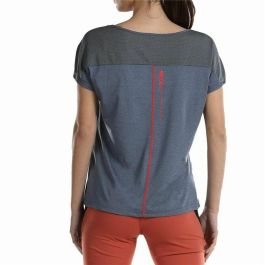 Camiseta de Manga Corta Mujer +8000 Novar Gris Montaña