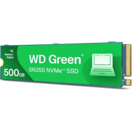Western Digital Green SN350 SSD 500 GB M.2 2280 PCIe Gen3 NVMe - 2400 MB/s de lectura, WD Green SN350 Precio: 157.68999994. SKU: B13HPEABNG
