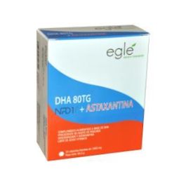 Eglé NPD1 DHA + Astaxantina 1000 mg DHA, Aceite de Pescado Omega-3, Visión y Cerebro, 30 Cápsulas Precio: 32.5000005. SKU: B1HPTX888A