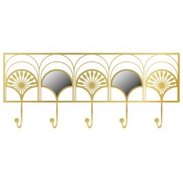 DKD Home Decor Perchero Pared Oriental Dorado 4 Unidades 5 x 20 x 47 cm Metal Precio: 24.50000014. SKU: B1KFZG536Z