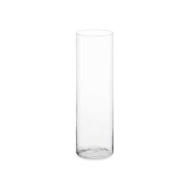 Jarrón de Cristal Cilíndrico Giftdecor - 15 cm Diámetro x 50 cm Alto - Transparente Jarrón de Cristal Cilíndrico Giftdecor - 15 cm Diámetro x 50 cm Alto - Transparente