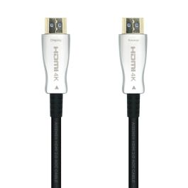 AISENS - CABLE HDMI V2.0 AOC PREMIUM ALTA VELOCIDAD / HEC 4K@60HZ 18GBPS, A/M-A/M, NEGRO, 15M Precio: 33.99321607. SKU: B1G5NKP97N